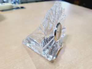 ウェッジウッド クリスタル　デイライト　クロック
